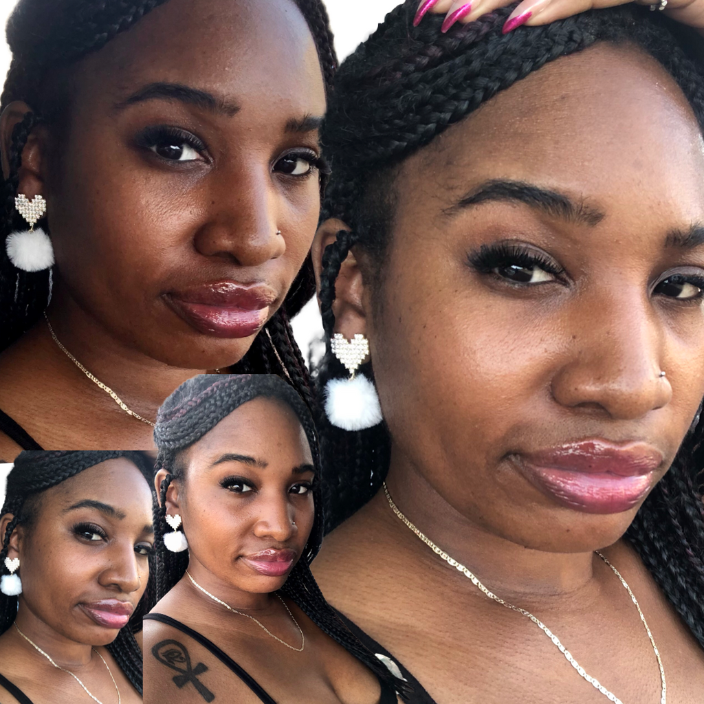 PowerPuff Heart Earrings Shopkawv