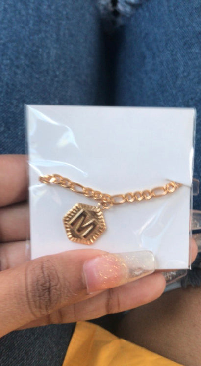 Dainty Letter Anklet Shopkawv