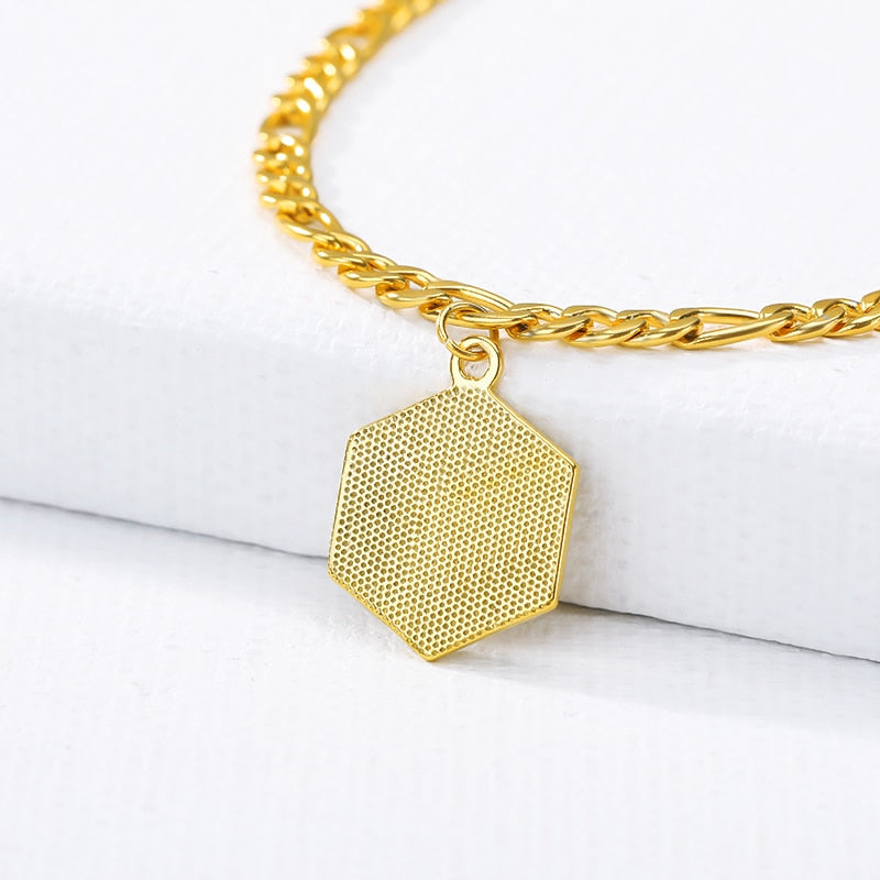 Dainty Letter Anklet Shopkawv