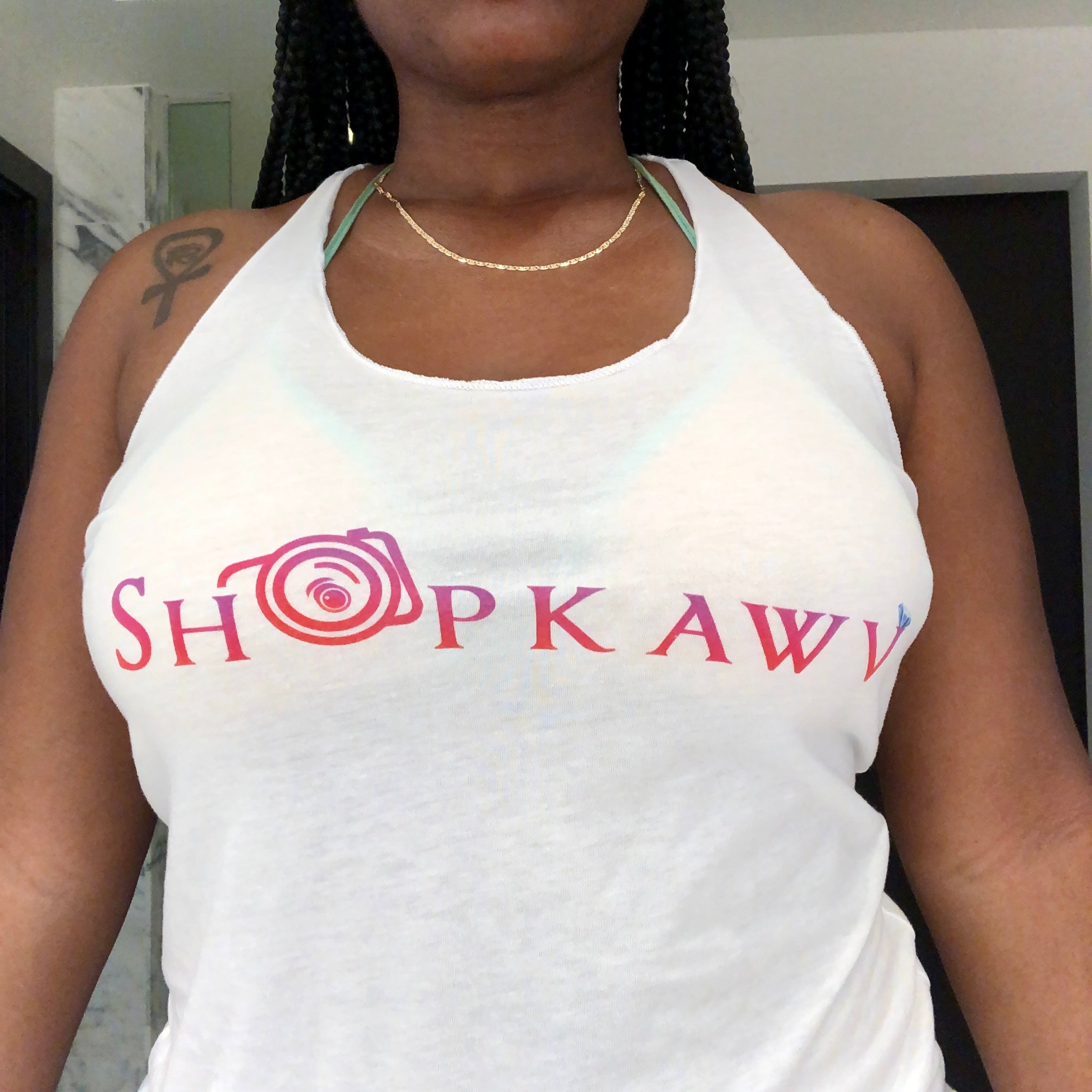 Shopkawv Logo Tank Top Shopkawv
