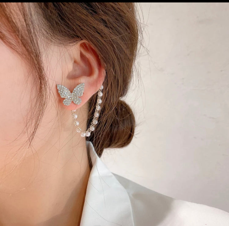 Dark light earrings Shopkawv